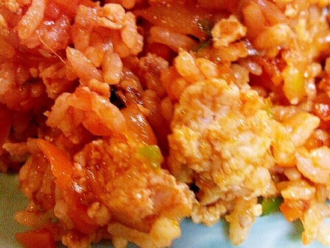 野菜たっぷり♪うちのチキンライス!!